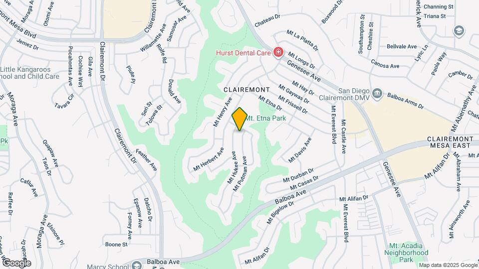 4382 Mt Putman Ave Map and Location Details