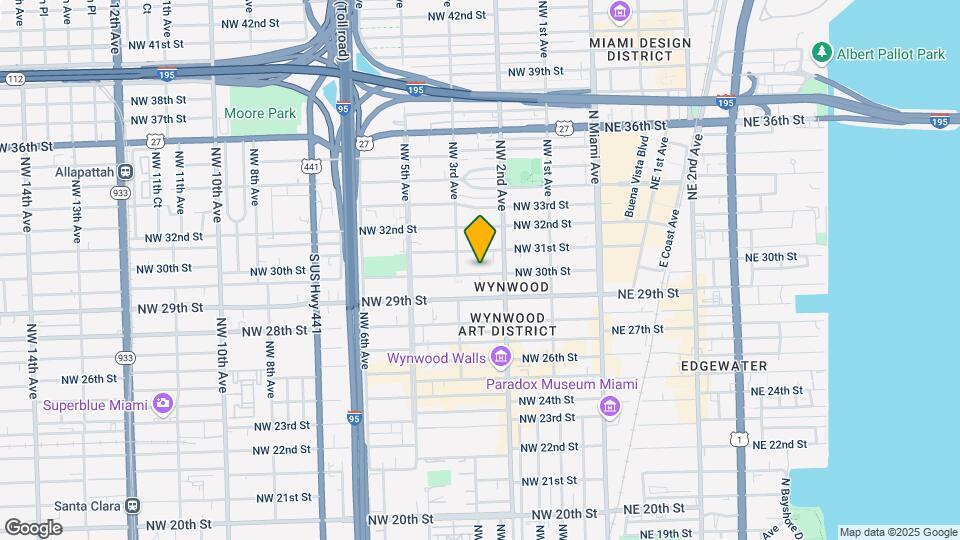 251 NW 30th St Map and Location Details