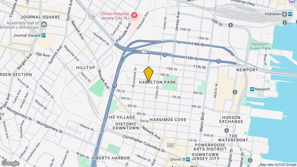 315 Pavonia Ave Map and Location Details