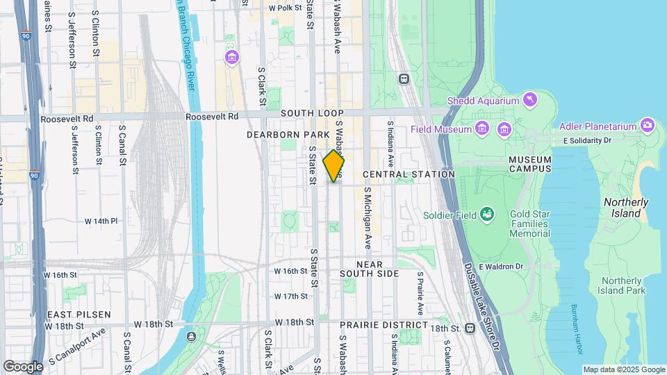 1402 S Wabash Ave Mapa y Detalles de la Ubicación