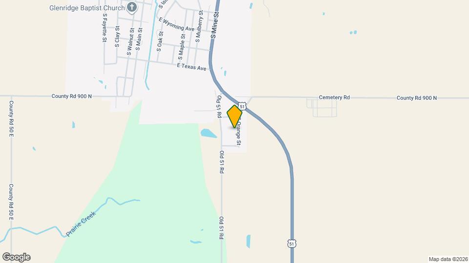 3556 Old 51 Rd Map and Location Details