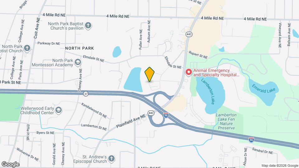 Lake Forest Apartments Map and Location Details