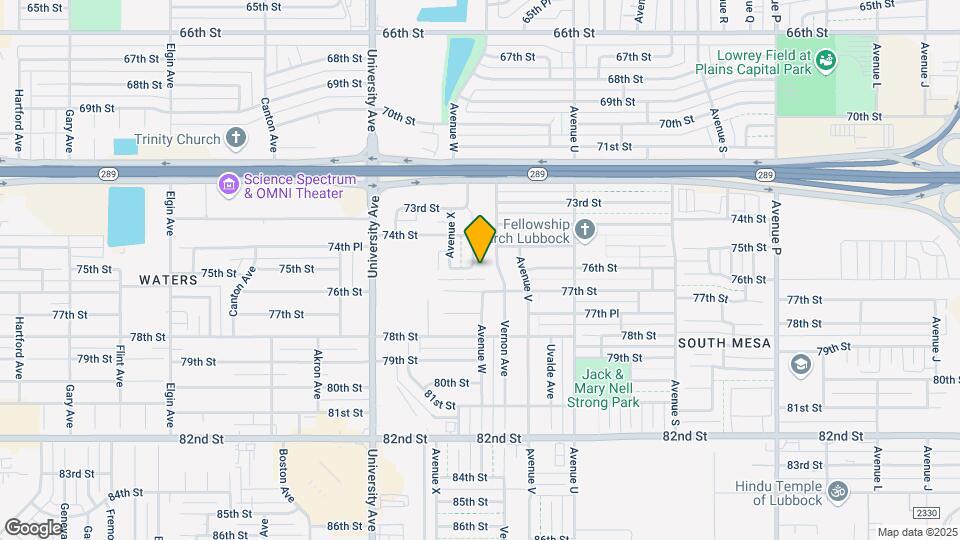 7409 Waco Ave Map and Location Details