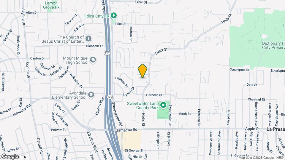 8750 Helix Vista Dr Map and Location Details