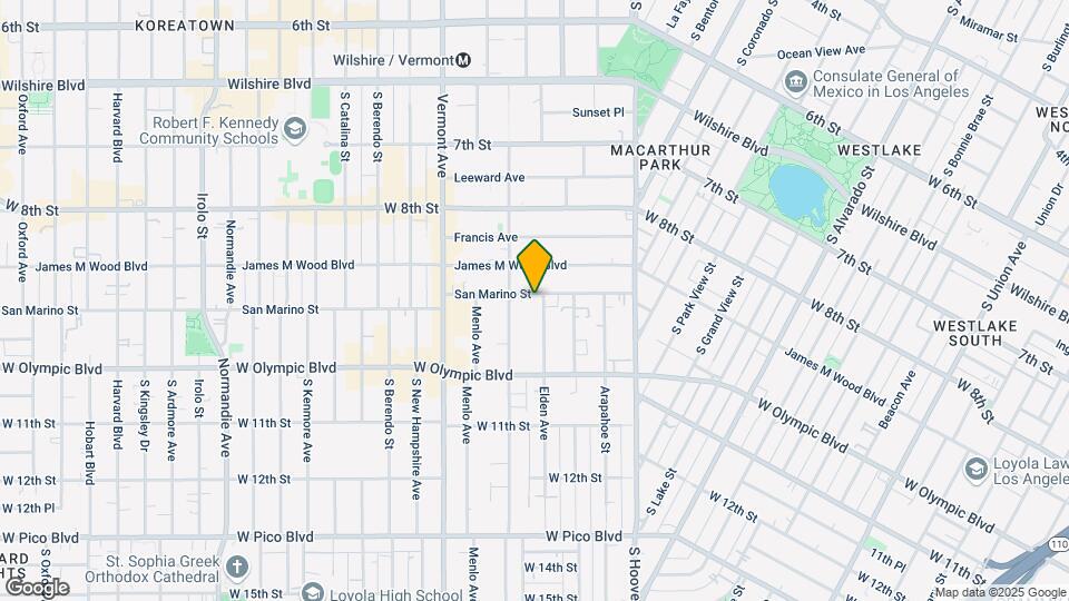 2760 San Marino St Mapa y Detalles de la Ubicación