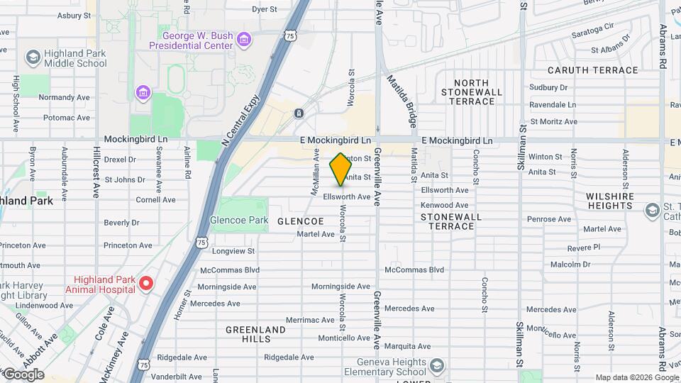 5539 Ellsworth Ave Map and Location Details