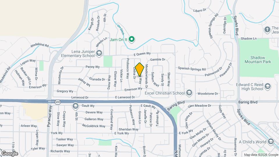 3225 Lucerne Way Map and Location Details