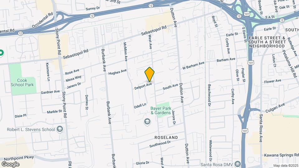 936 Delport Ave Map and Location Details