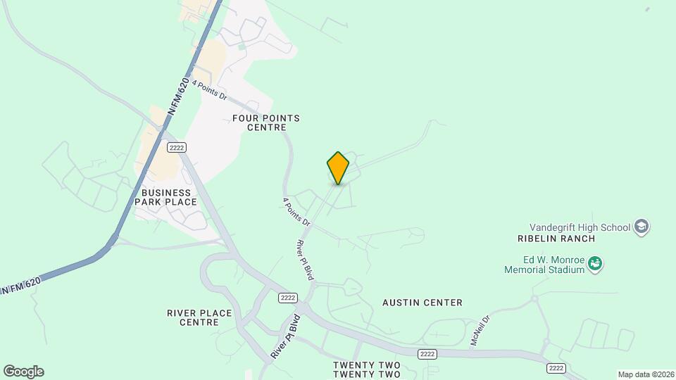 7112 Cut Plains Trail Mapa y Detalles de la Ubicación