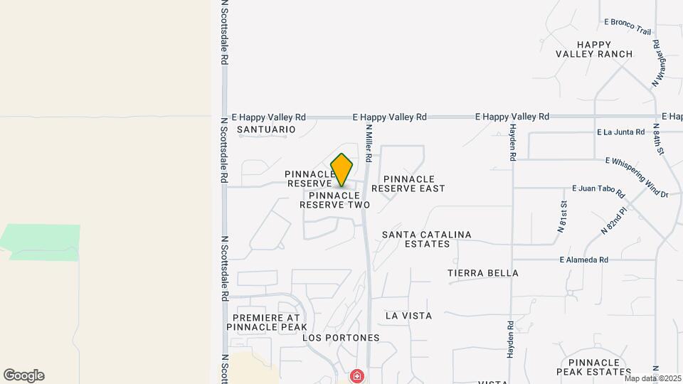 7537 E Santa Catalina Dr Map and Location Details