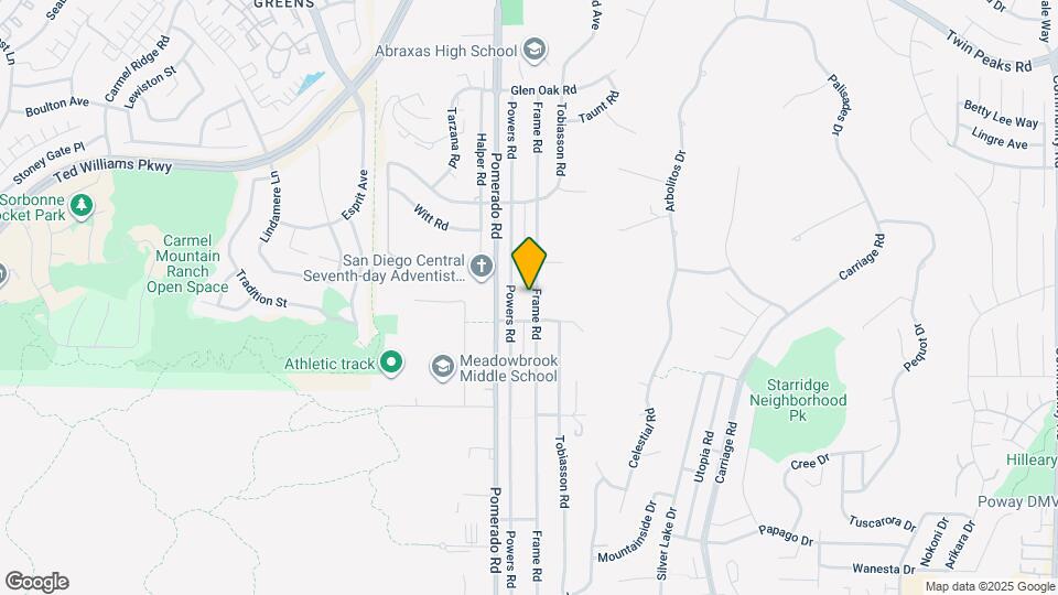 13922 Frame Rd, Unit Casita Map and Location Details