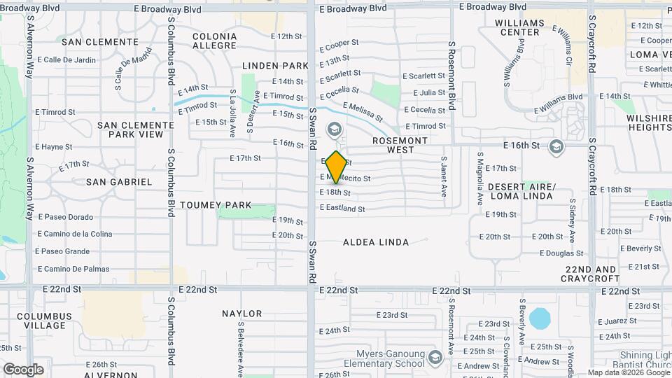 4733 E 18th St Mapa y Detalles de la Ubicación