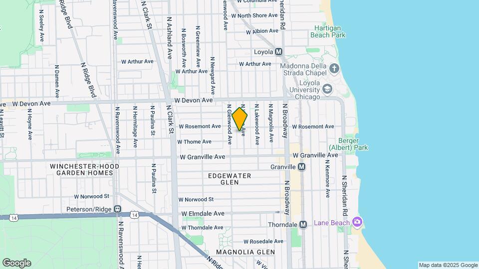 6246-6248 N Wayne Ave Map and Location Details