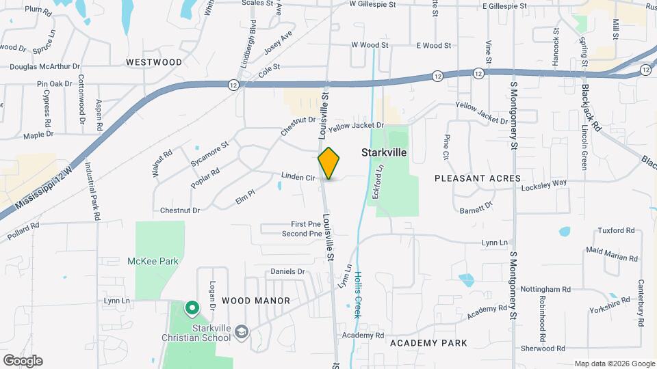 905 Louisville St, Unit RM #1 Map and Location Details