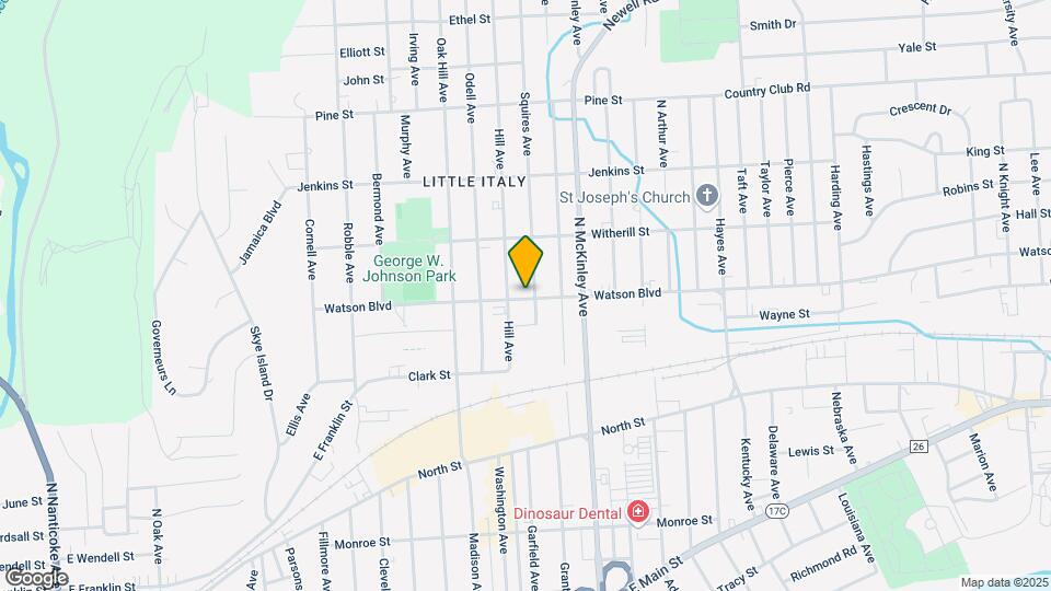 101 Squires Ave Map and Location Details