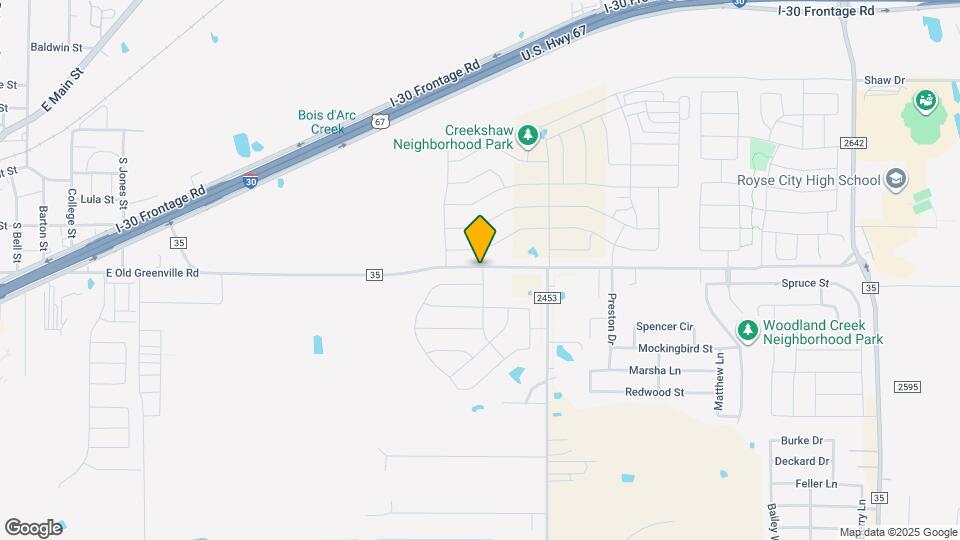 1565 FM 35 Map and Location Details