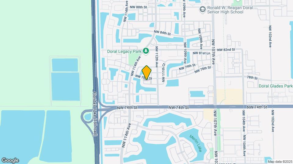11255 NW 77th Ter Map and Location Details