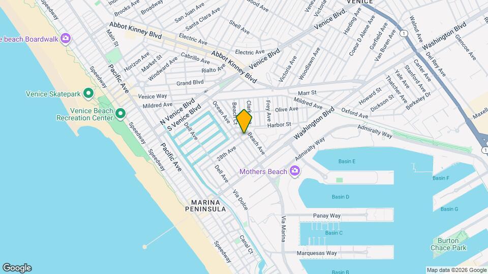 543 28th Ave Map and Location Details