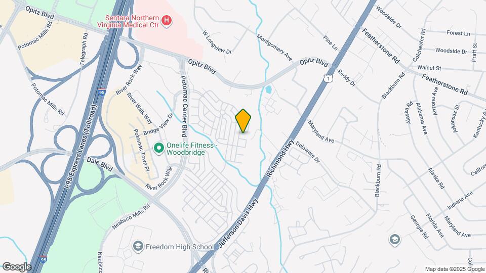 2159 Oberlin Dr Map and Location Details