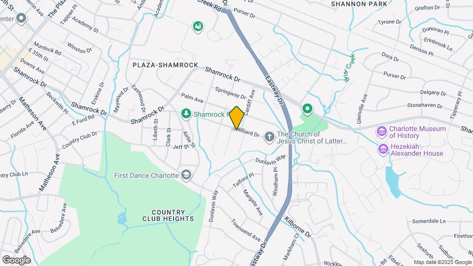 2830 Hilliard Dr Map and Location Details