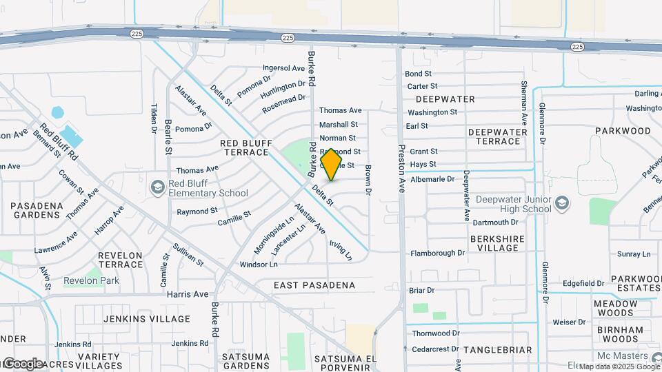 2708 Morningside Ln Map and Location Details