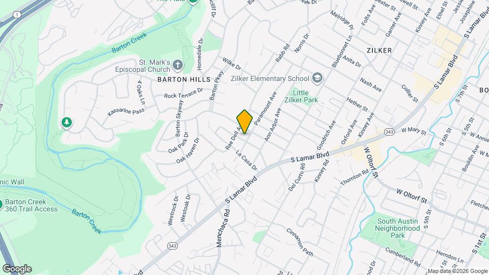 2202 Montclaire St Map and Location Details