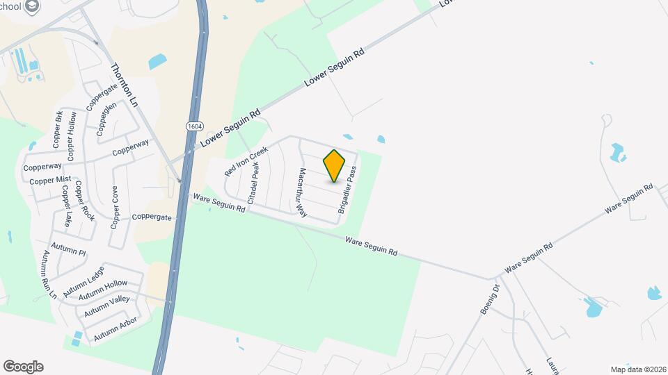 10443 Bulwark Peak Map and Location Details