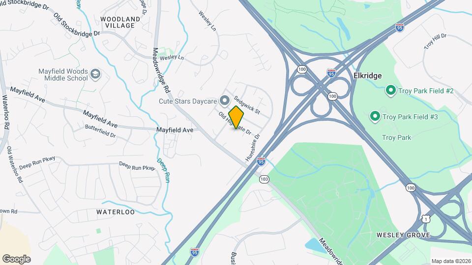 6411 E Gate Dr Mapa y Detalles de la Ubicación
