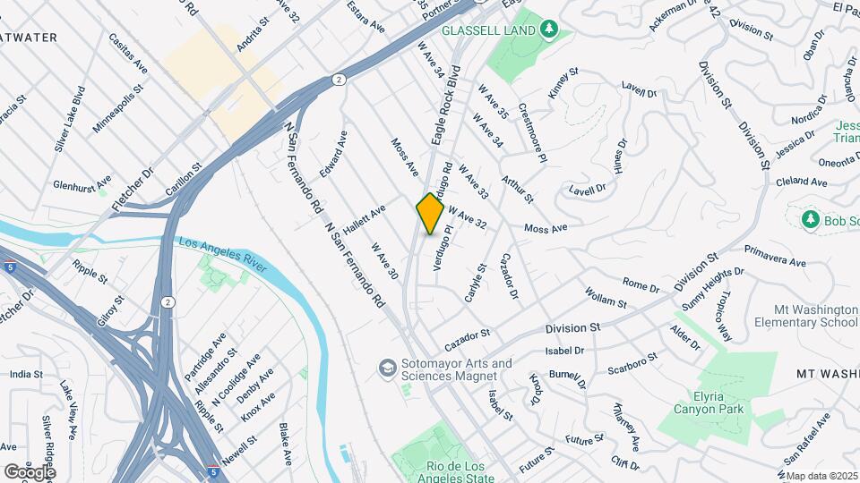 3150 Verdugo Rd Map and Location Details