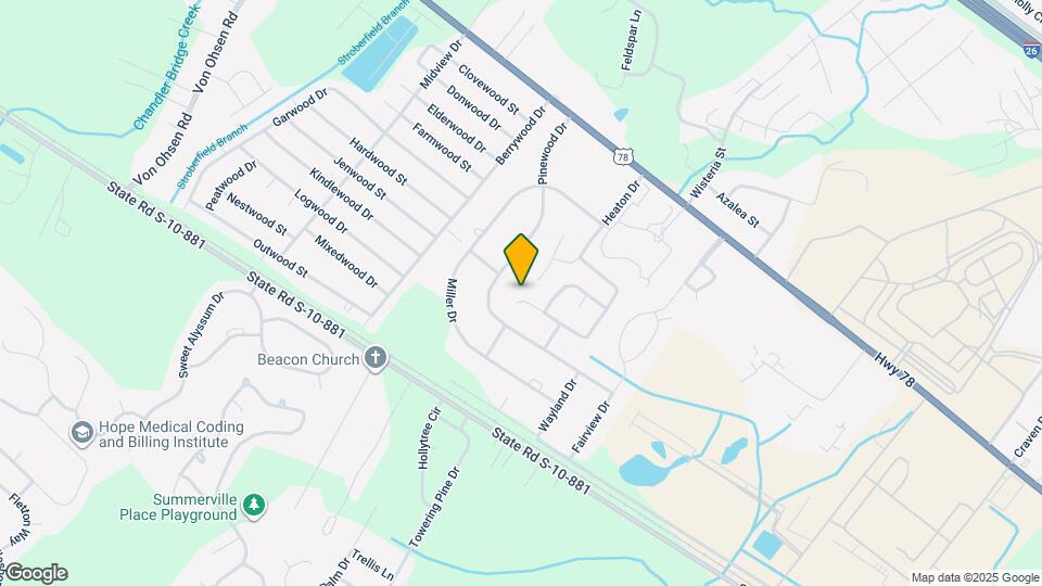 9843 Levenshall Dr Map and Location Details