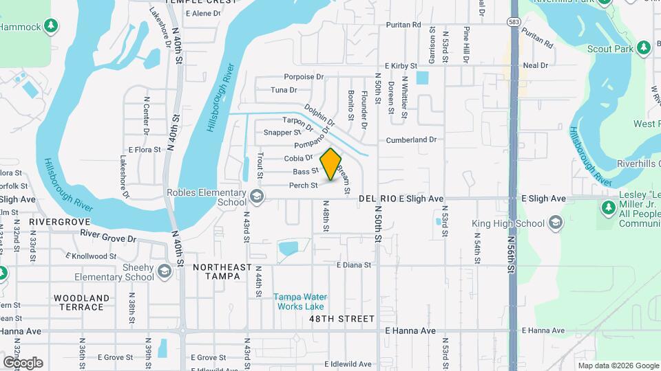 4435 Perch St Map and Location Details