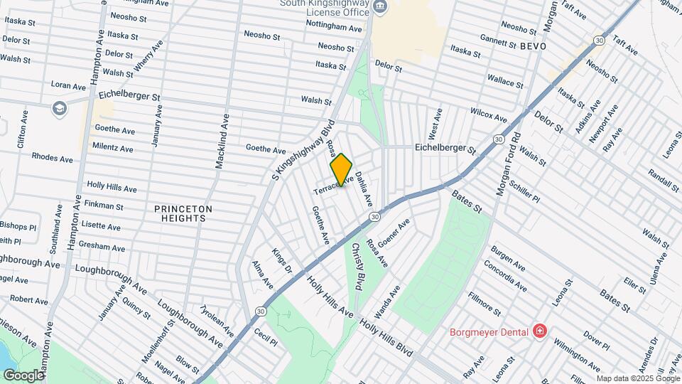 4666 Rosa Ave Map and Location Details