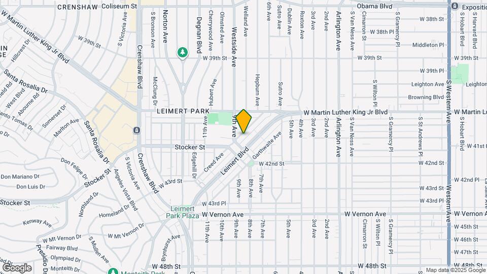 4130 Creed Ave Map and Location Details