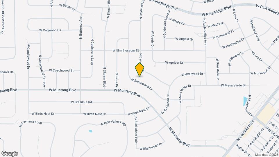 2905 W Beamwood Dr Map and Location Details