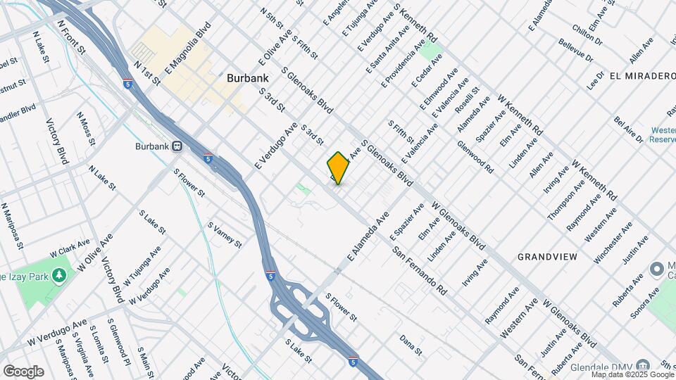 720 S San Fernando Blvd Map and Location Details