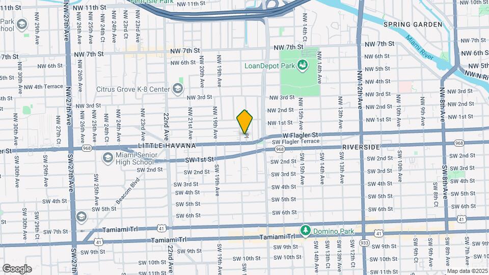 20 NW 17th Pl Map and Location Details