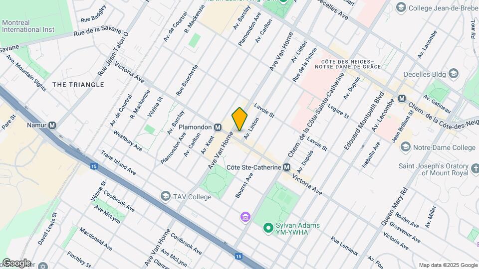 4771 Linton Av Map and Location Details