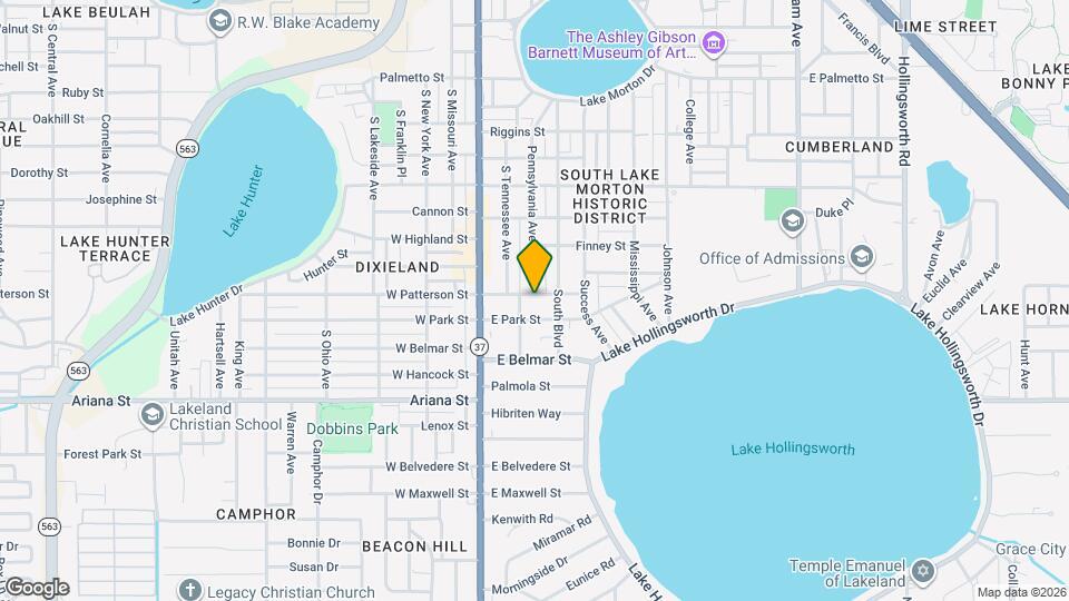 213 E Patterson St Map and Location Details