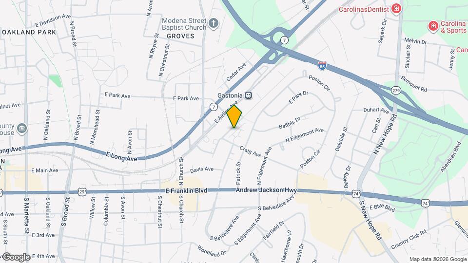 1151 Foundry Dr Map and Location Details