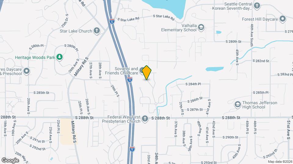 28393 33rd Ln S Map and Location Details