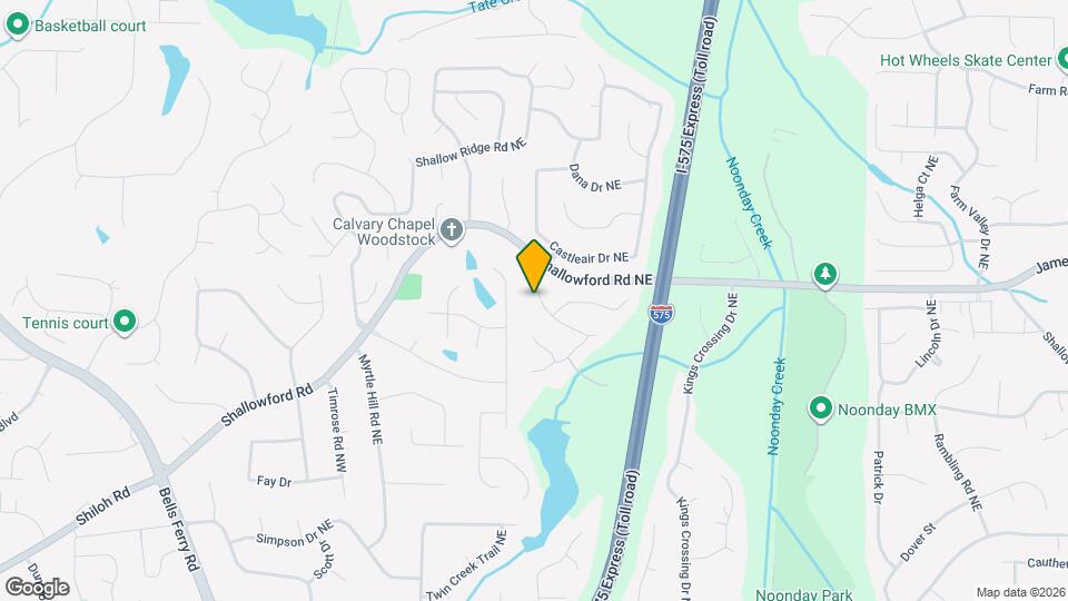 232 Rustic Ridge Dr NE, Unit C Map and Location Details