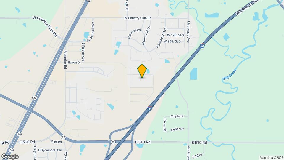 1100 W Lawton Rd Map and Location Details