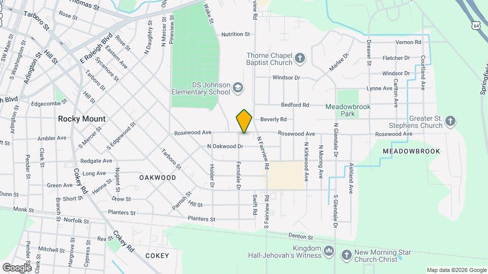 1305 Rosewood Ave Mapa y Detalles de la Ubicación