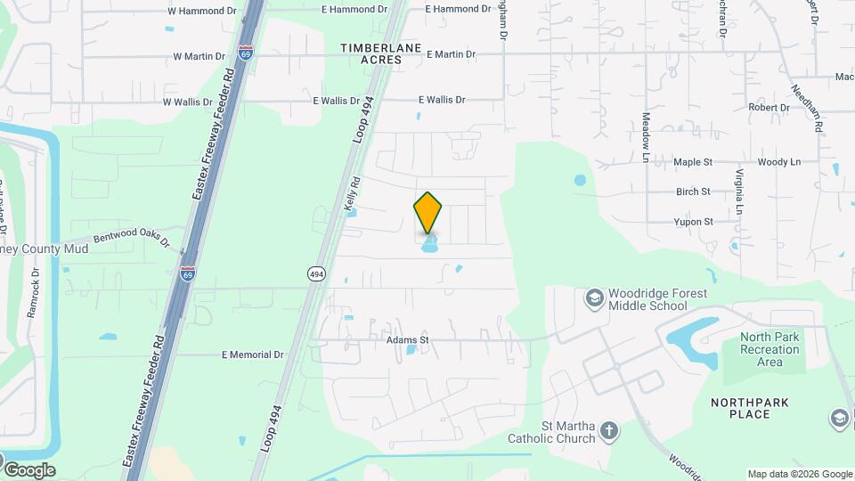 25558 Woodmere Spur Ln Map and Location Details