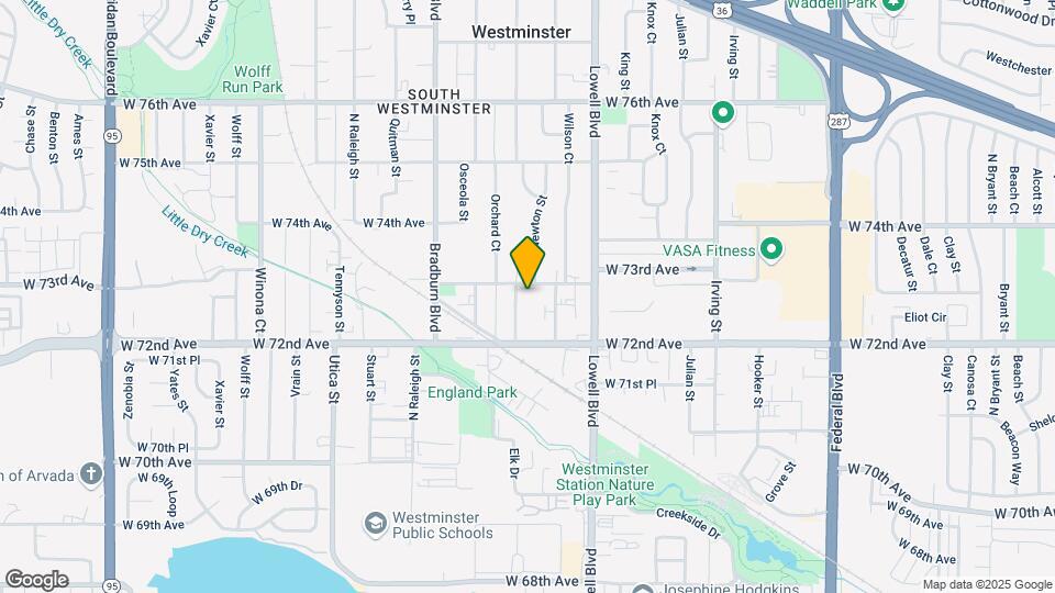 7270 Newton St Map and Location Details