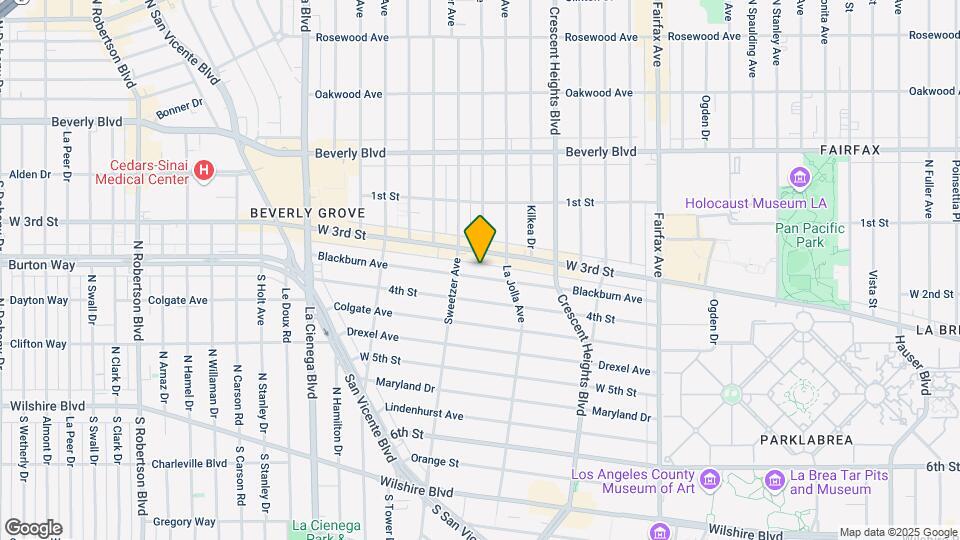 8237 Blackburn Ave, Unit #104 Map and Location Details