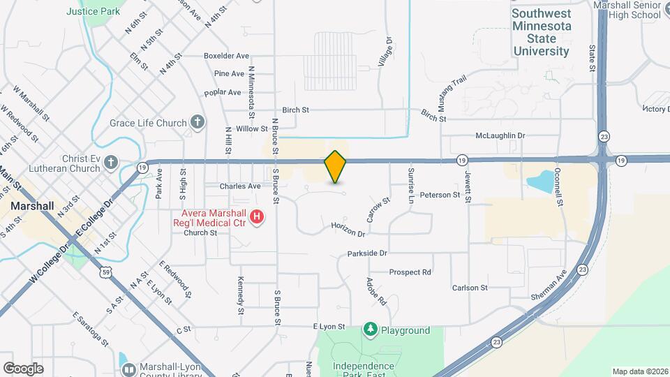 1115 Skyline Dr Mapa y Detalles de la Ubicación