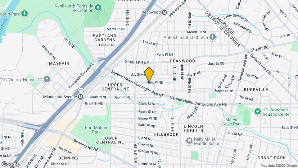 4433 Hunt Pl NE Map and Location Details