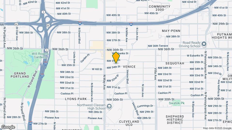 2807 NW 34th St Map and Location Details
