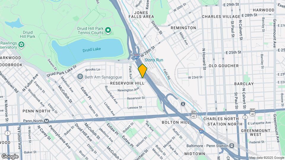 2208 Mt Royal Terrace Map and Location Details